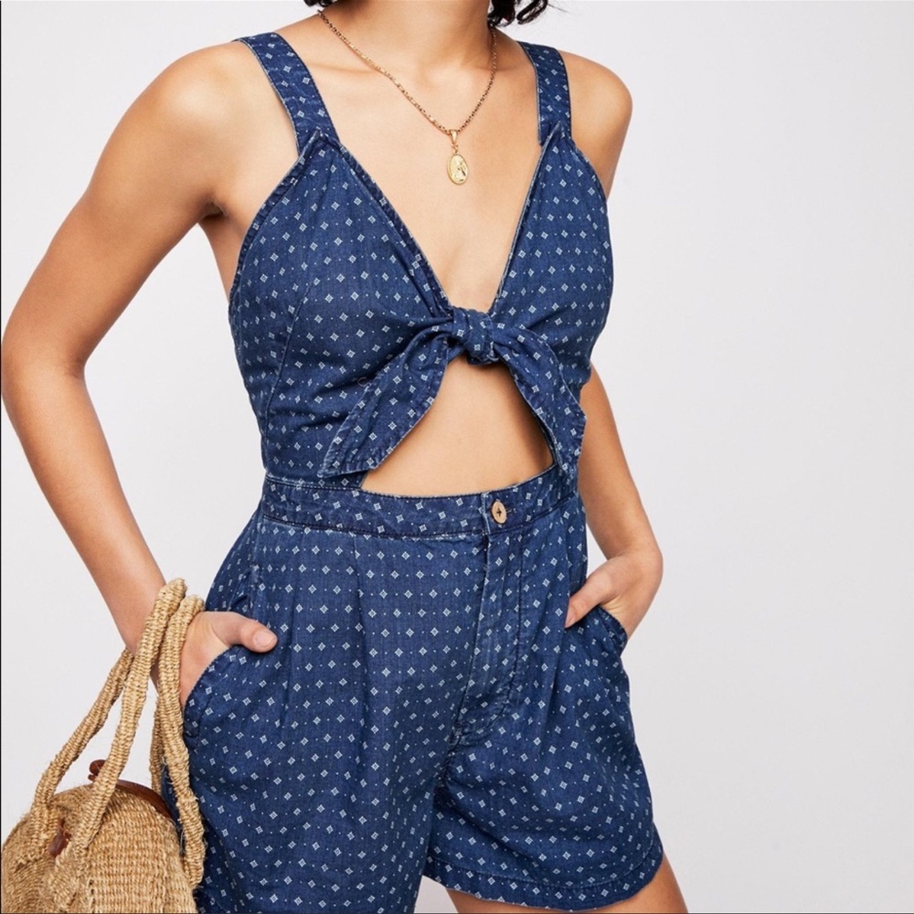 Free People Take Me Somewhere Romper